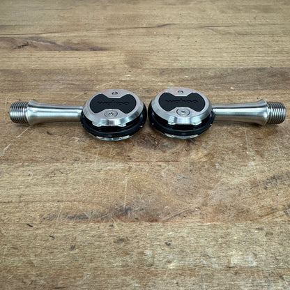 New! Wahoo Speedplay Zero Stainless Steel Road Bike Clipless Pedals 222g