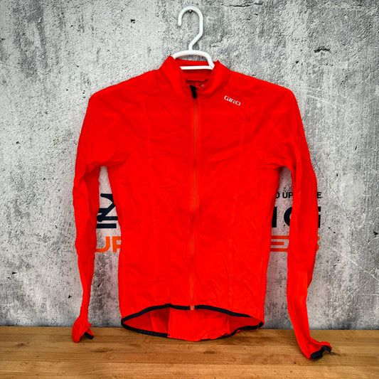 Giro Chrono Expert Men's Small Orange Wind Cycling Jacket