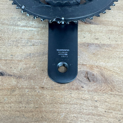 Shimano Ultegra FC-R8100 170mm 52/36t 12-Speed 4-Bolt Crankset 24mm Spindle 724g
