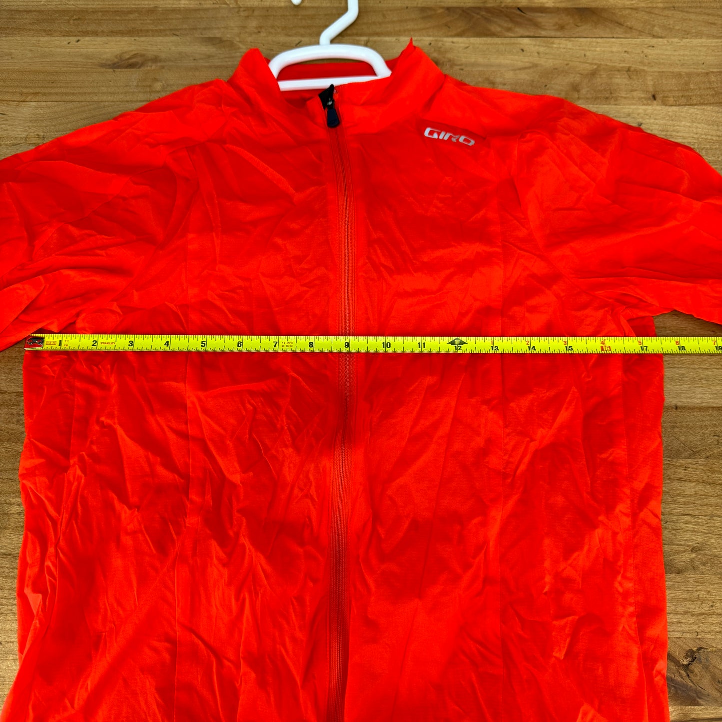 Giro Chrono Expert Men's Small Orange Wind Cycling Jacket