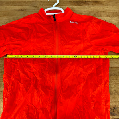 Giro Chrono Expert Men's Small Orange Wind Cycling Jacket