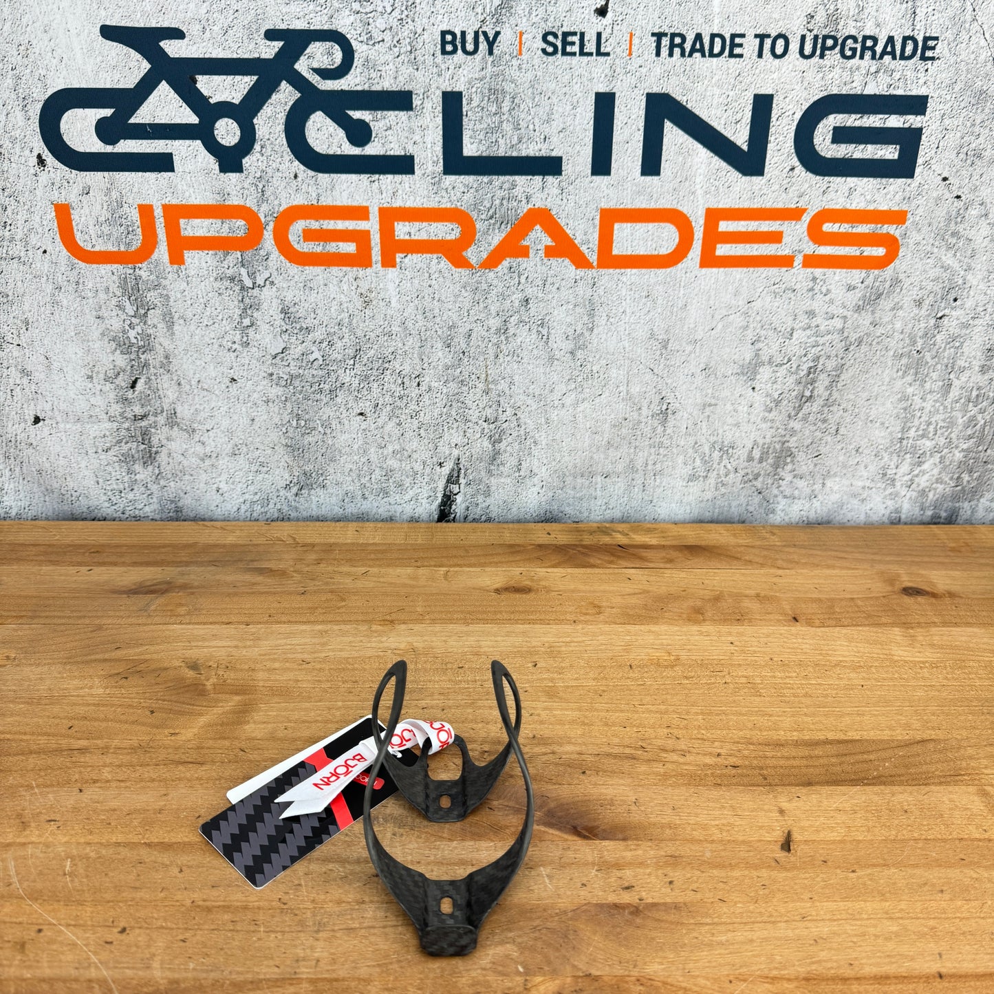 New! Bjorn Cycles Skoba Carbon Single Water Bike Bottle Cage 21g