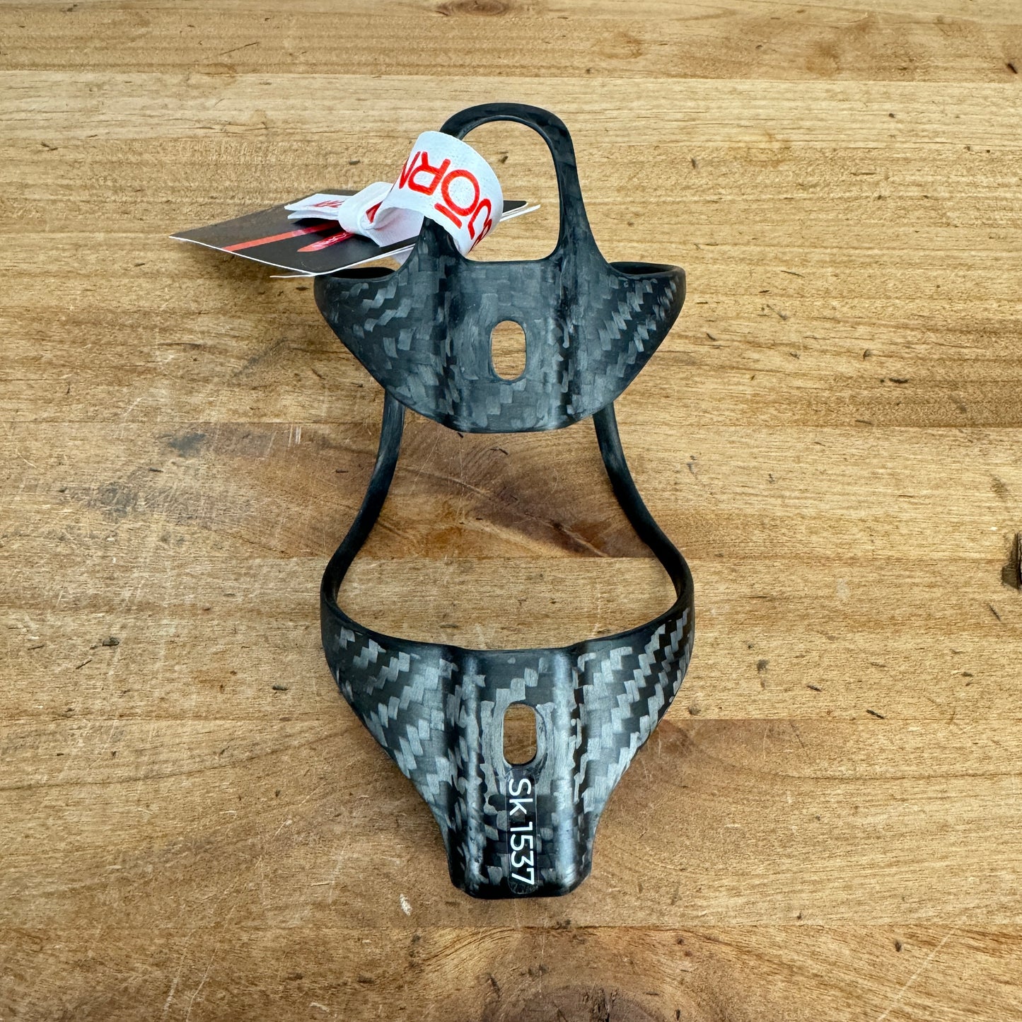 New! Bjorn Cycles Skoba Carbon Single Water Bike Bottle Cage 21g