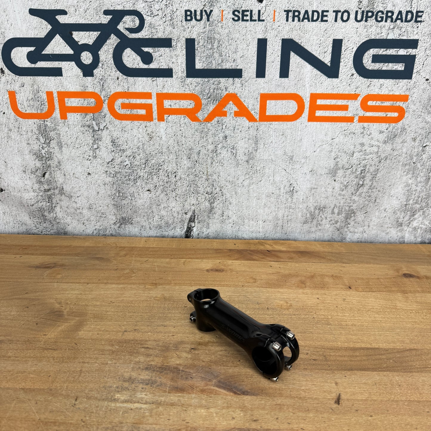 Low Mile Specialized S-Works SL 100mm ± 12 Degree Alloy 31.8mm Bike Stem 1 1//8"