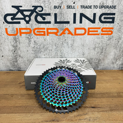 New! SRAM Eagle XX1 XG-1299 10-52t Rainbow 12-Speed Cassette 376g