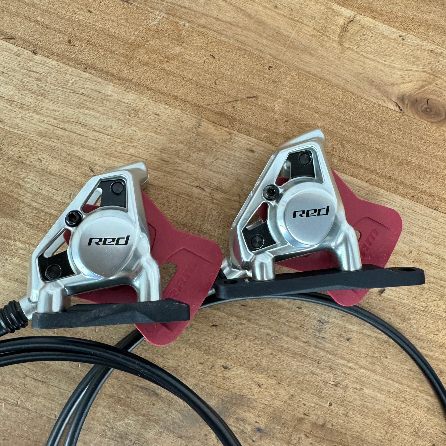 New! 2024 SRAM Red eTap AXS HRD E1 12-Speed Shifters & Flat-Mount Brake Calipers
