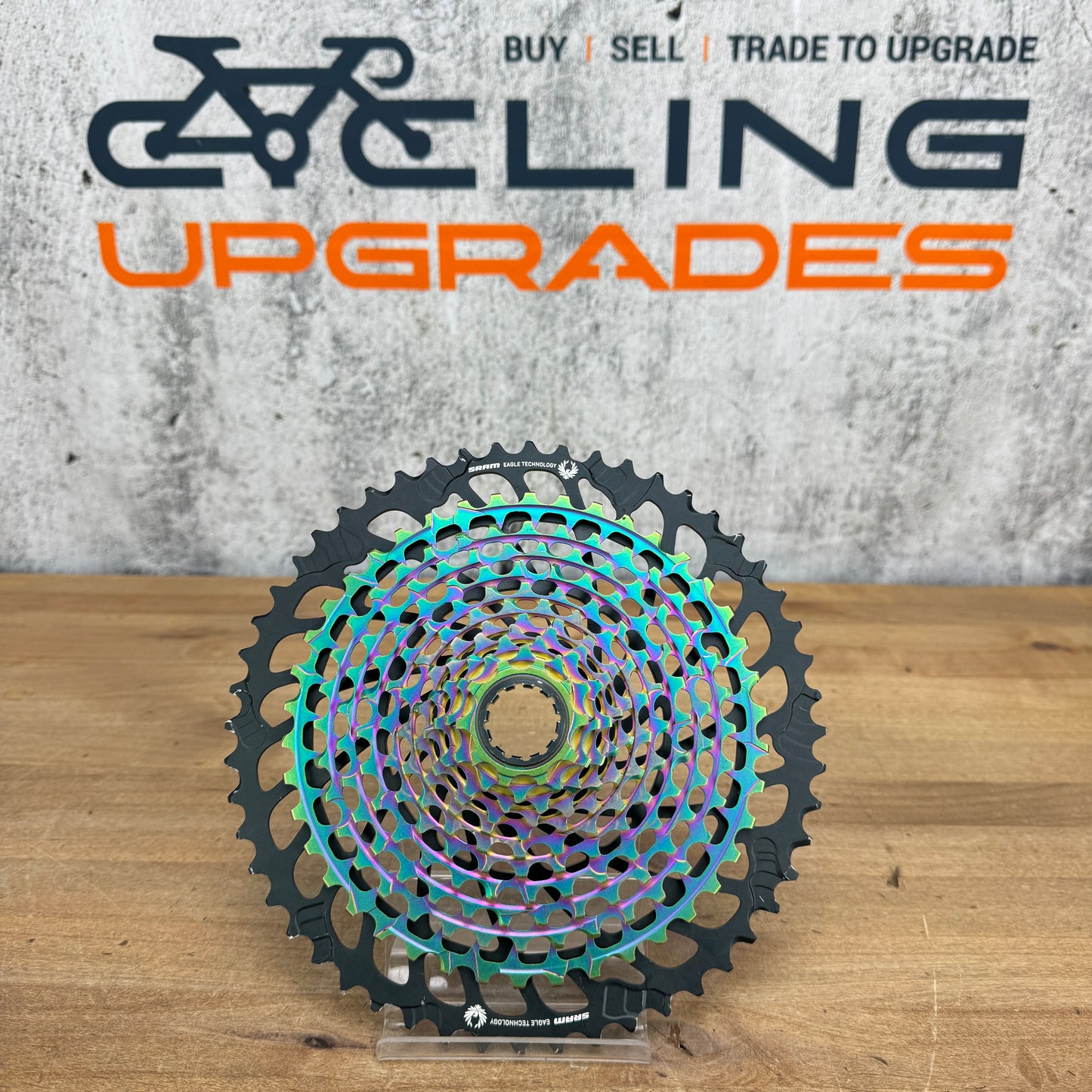 Ridden Once! SRAM Eagle XX1 XG-1299 10-52t 12-Speed Rainbow MTB Cassette 378g