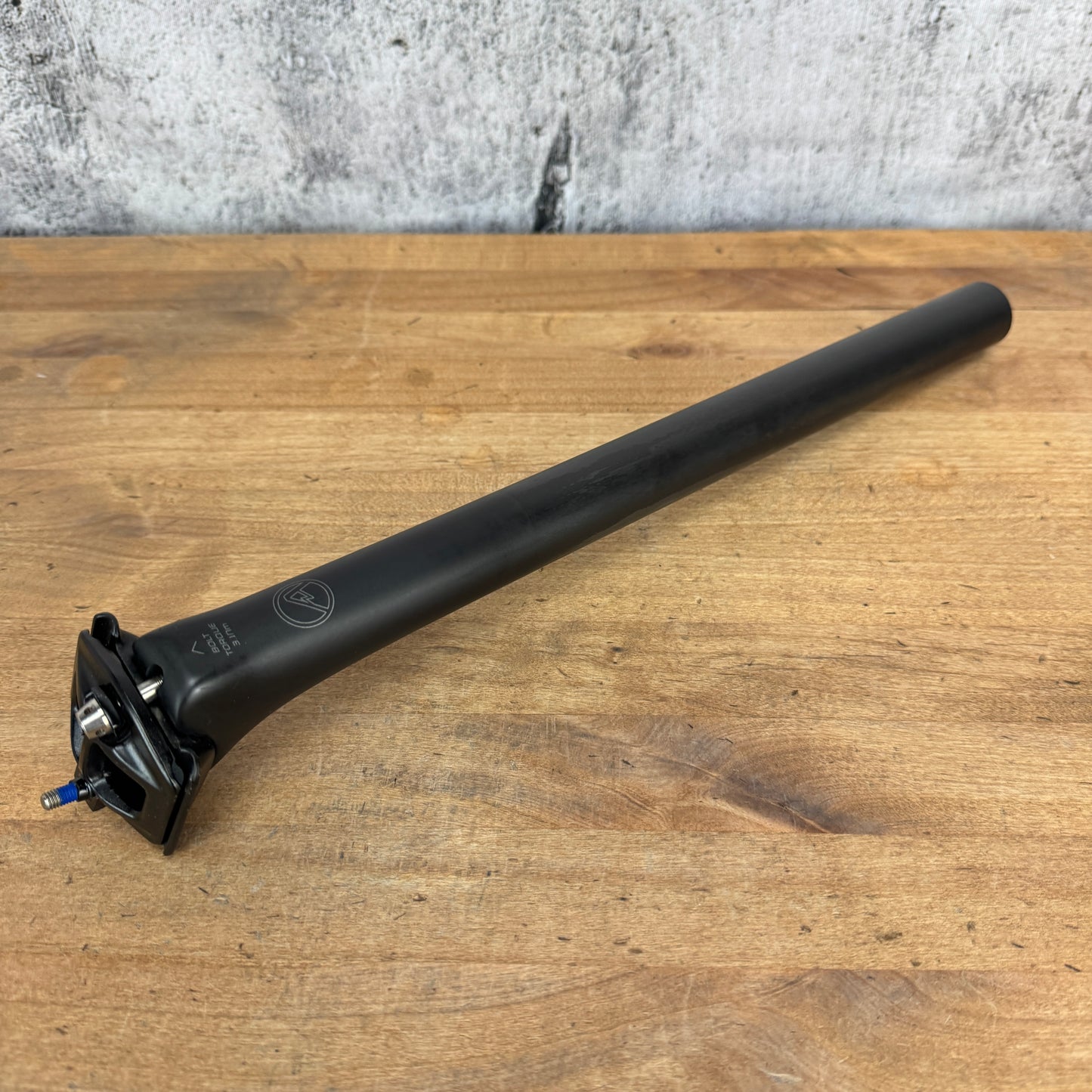 Low Mile! Roval Alpinist 350mm x 27.2mm 12mm Setback Carbon Bike Seatpost 156g