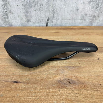 Ridden Once! Specialized Bridge Expert 143mm Hollow-Ti Rails Bike Saddle 262g