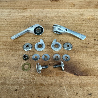 Rare! Vintage Campagnolo C-Record Retro-Friction (2nd Gen) Down-Tube Shifters