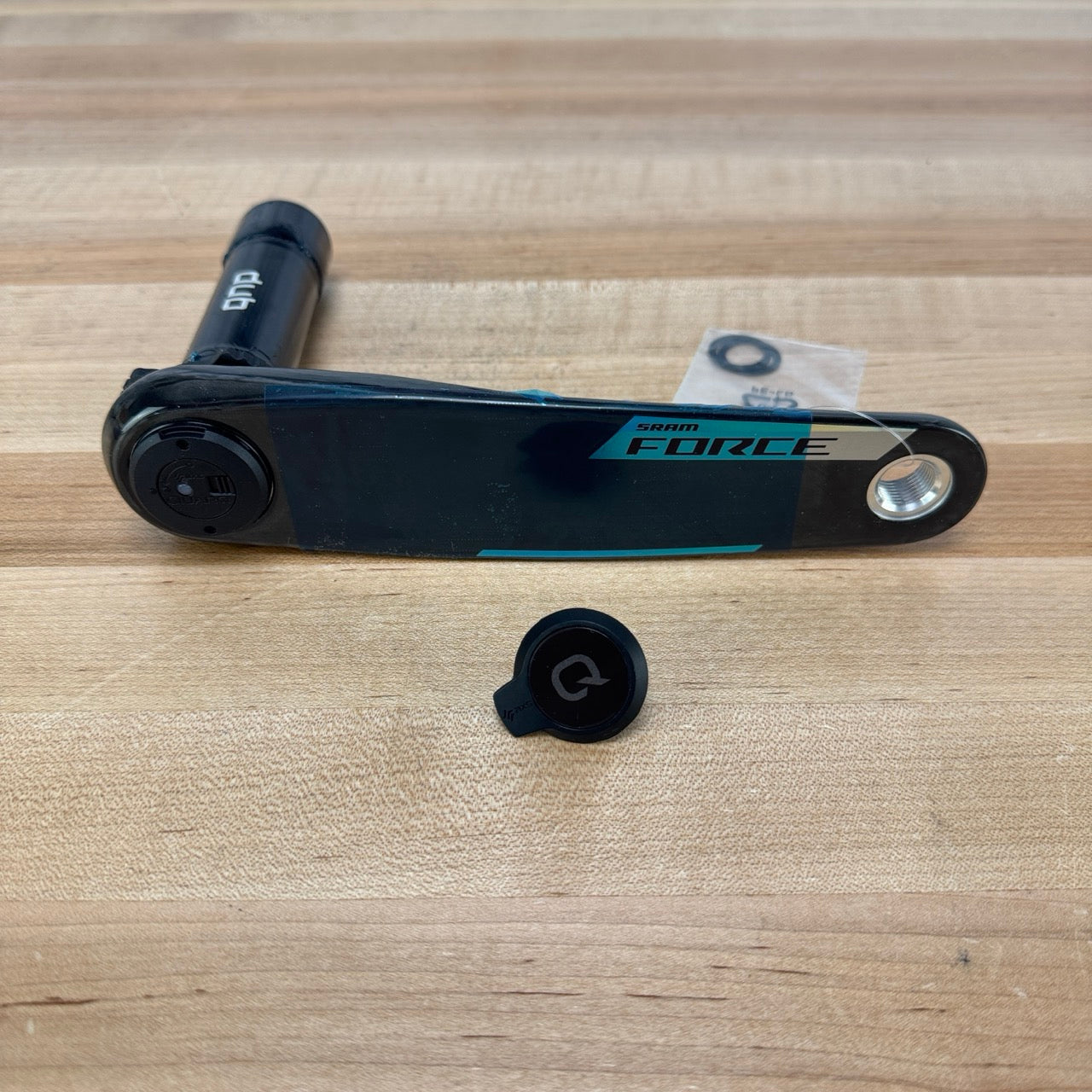 New! SRAM Force AXS E1 170mm Carbon DUB Power Meter Spindle Left Crank Arm