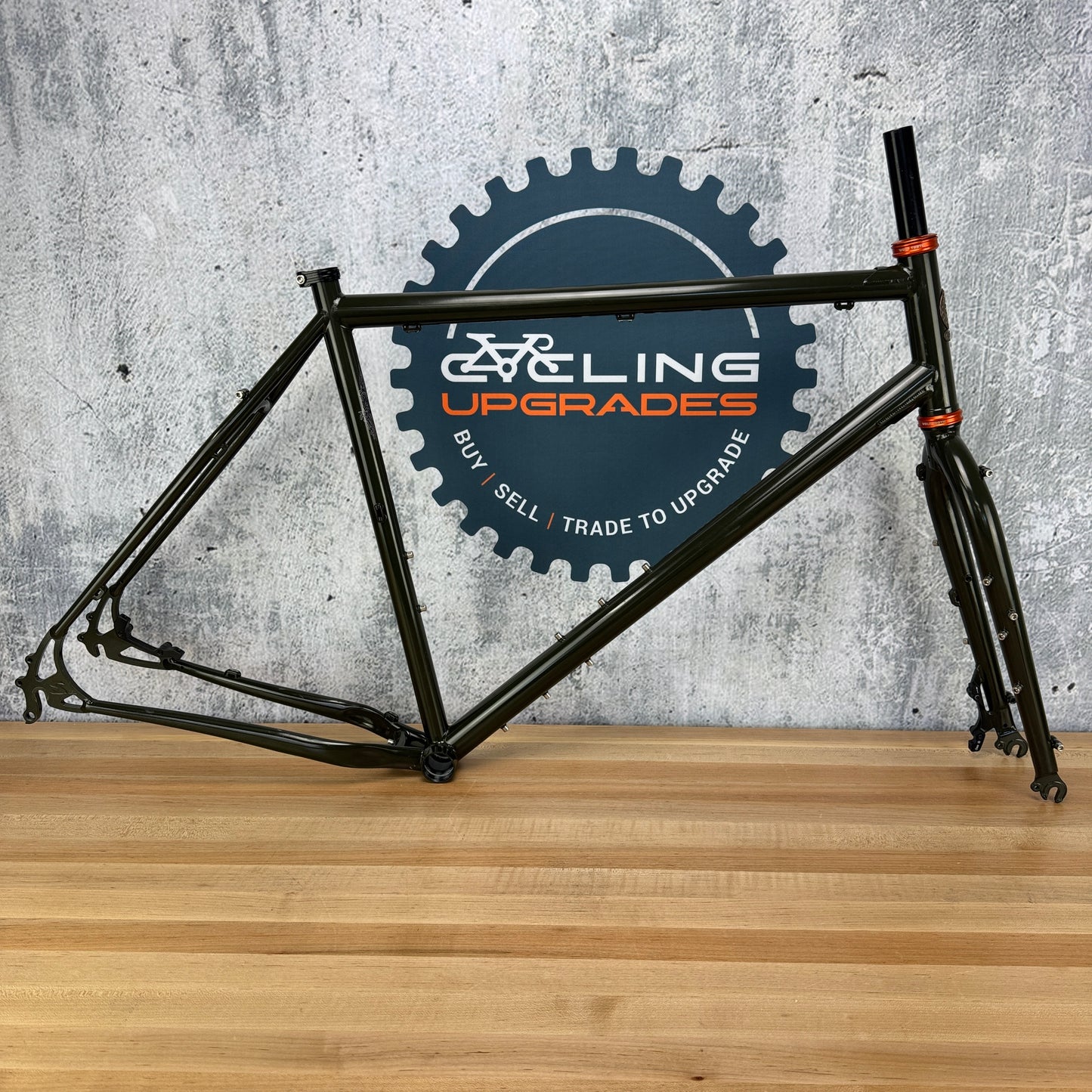 New! Surly Bridge Club Majestic Moss XL Steel QR Disc Brake Frameset 700c