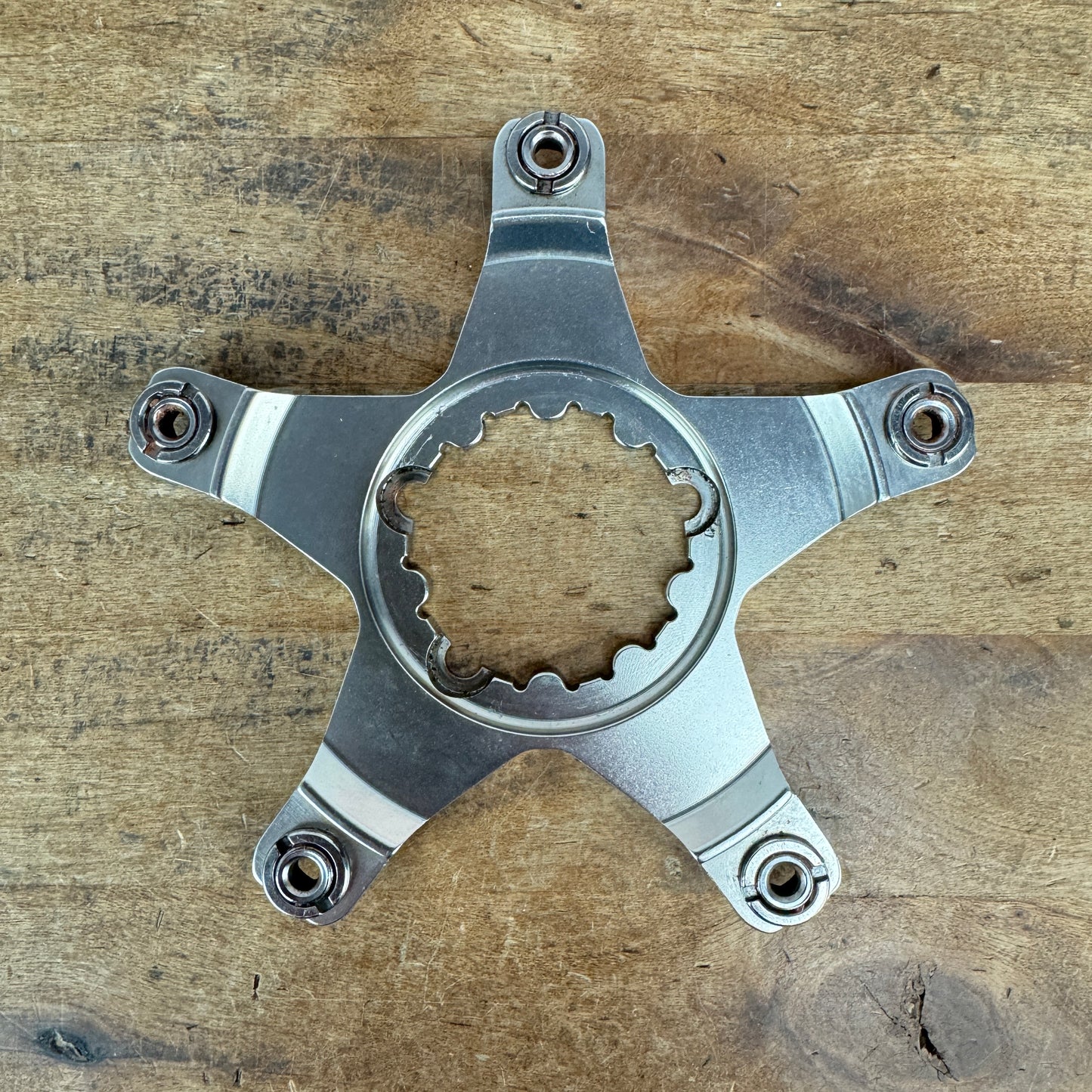 Cane Creek 2x Titanium eeWings 5-Bolt 110mm 3-Bolt Direct-Mount Spider w/Bolts