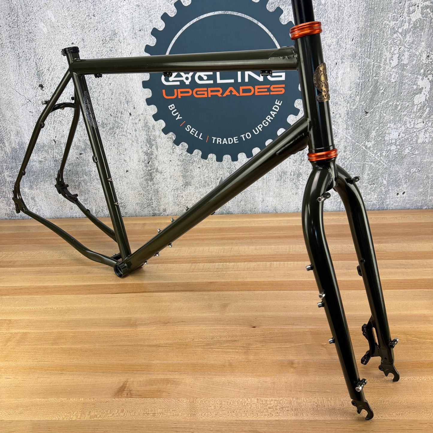 New! Surly Bridge Club Majestic Moss XL Steel QR Disc Brake Frameset 700c