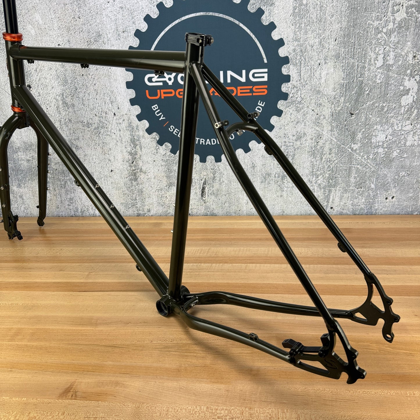 New! Surly Bridge Club Majestic Moss XL Steel QR Disc Brake Frameset 700c
