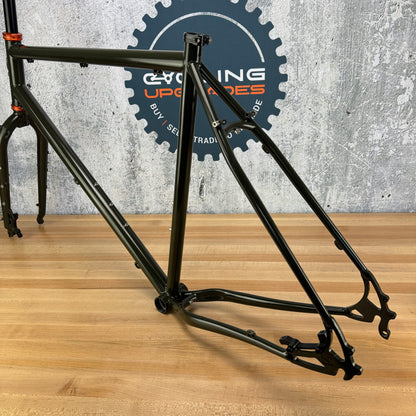 New! Surly Bridge Club Majestic Moss XL Steel QR Disc Brake Frameset 700c