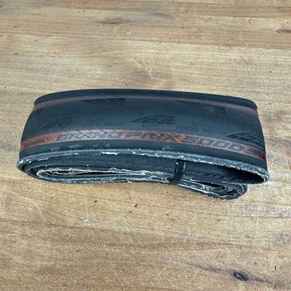 Pair Continental Grand Prix 5000s Tubeless Tan Wall 700c x 25mm Road Bike Tires