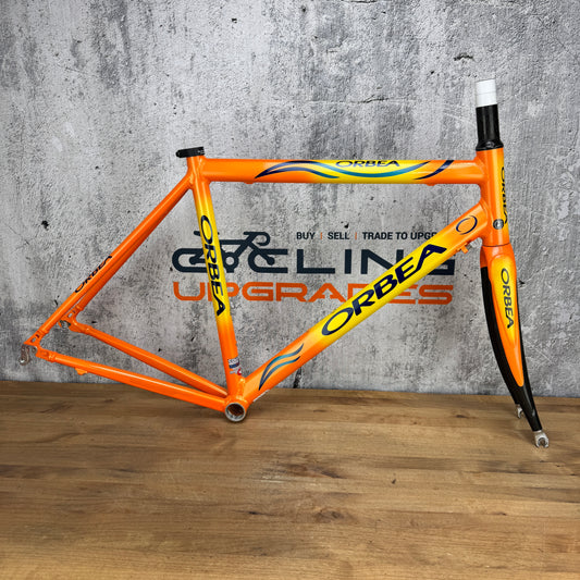Vintage! Orbea Euskaltel Columbus Starship 6000 Alloy 54cm Rim Brake Frameset 700c