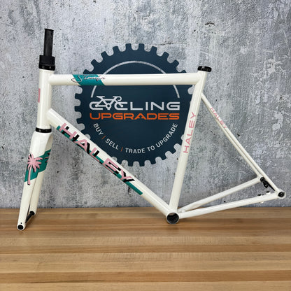 New! 2025 Haley Strada Miami Vice 57cm Titanium Disc Frameset 700c 2508g