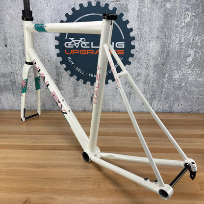 New! 2025 Haley Strada Miami Vice 57cm Titanium Disc Frameset 700c 2508g