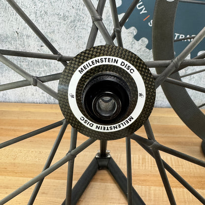 Lightweight Meilenstein C 24D Carbon Clincher Disc Wheelset 700c 1381g