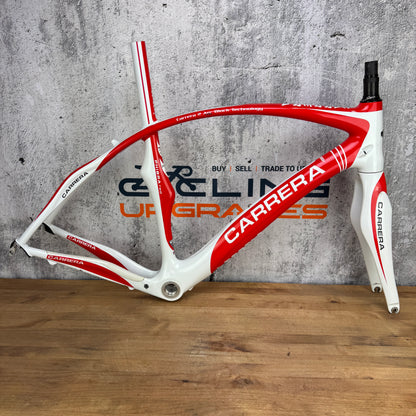 Carrera Phibra Medium Rim Brake Carbon Bike Frameset 700c 1837g