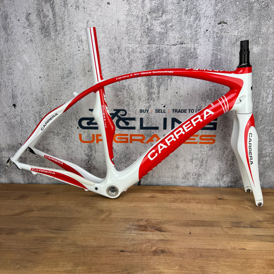Carrera Phibra Medium Rim Brake Carbon Bike Frameset 700c 1837g
