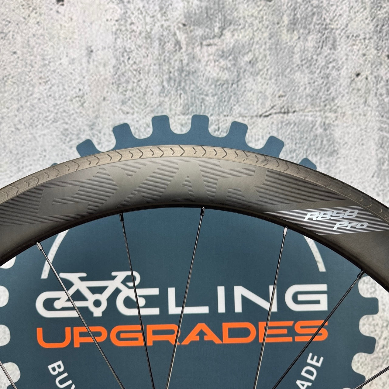 Magene EXAR RB58 Pro 58mm Rim Brake Carbon Tubeless Tire Bike Wheelset 1478g