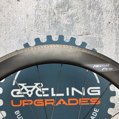 Magene EXAR RB58 Pro 58mm Rim Brake Carbon Tubeless Tire Bike Wheelset 1478g