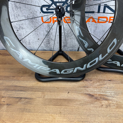 Campagnolo Bora Ultra 80 Carbon Tubular TT/Tri Wheelset 700c Rim Brake 1572g
