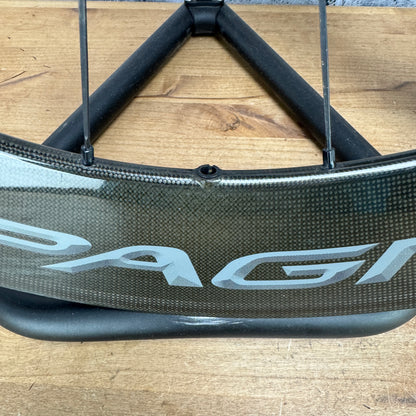 Campagnolo Bora Ultra 80 Carbon Tubular TT/Tri Wheelset 700c Rim Brake 1572g