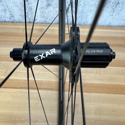 Magene EXAR RB58 Pro 58mm Rim Brake Carbon Tubeless Tire Bike Wheelset 1478g