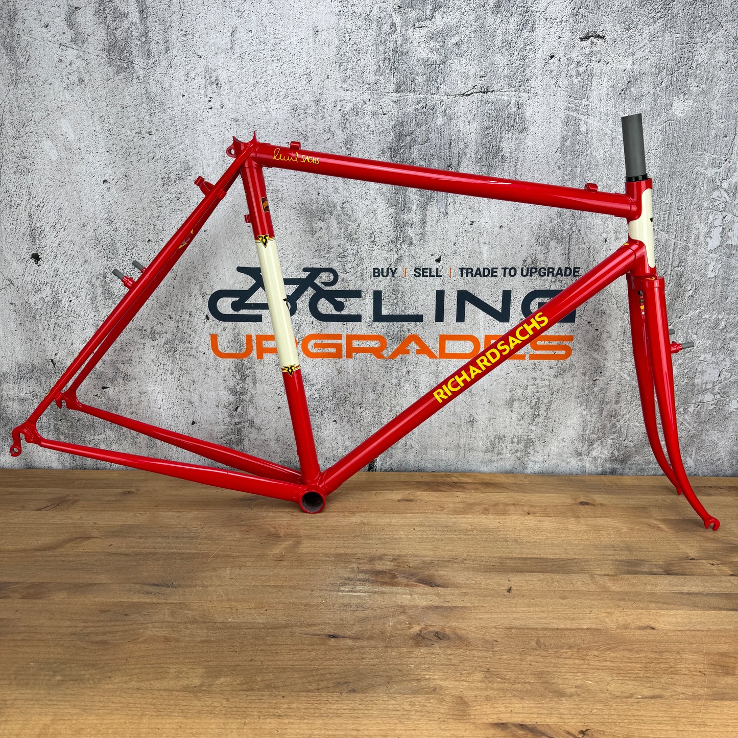 New! 2020 Richard Sachs Team Cyclocross Lugged Steel 54cm CX Frameset 700c