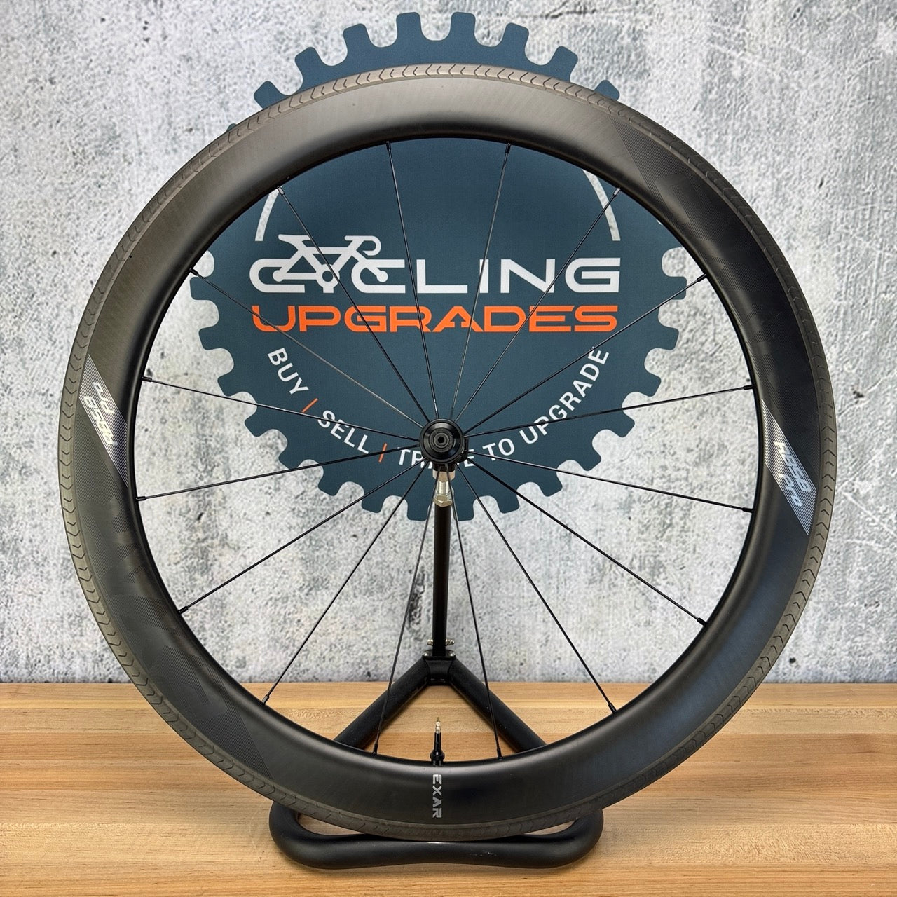 Magene EXAR RB58 Pro 58mm Rim Brake Carbon Tubeless Tire Bike Wheelset 1478g