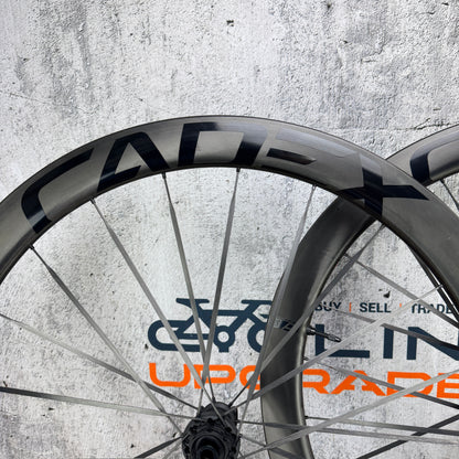 Cadex Ultra 50 Carbon Tubeless Hookless Disc Brake Wheelset 700c 1393g