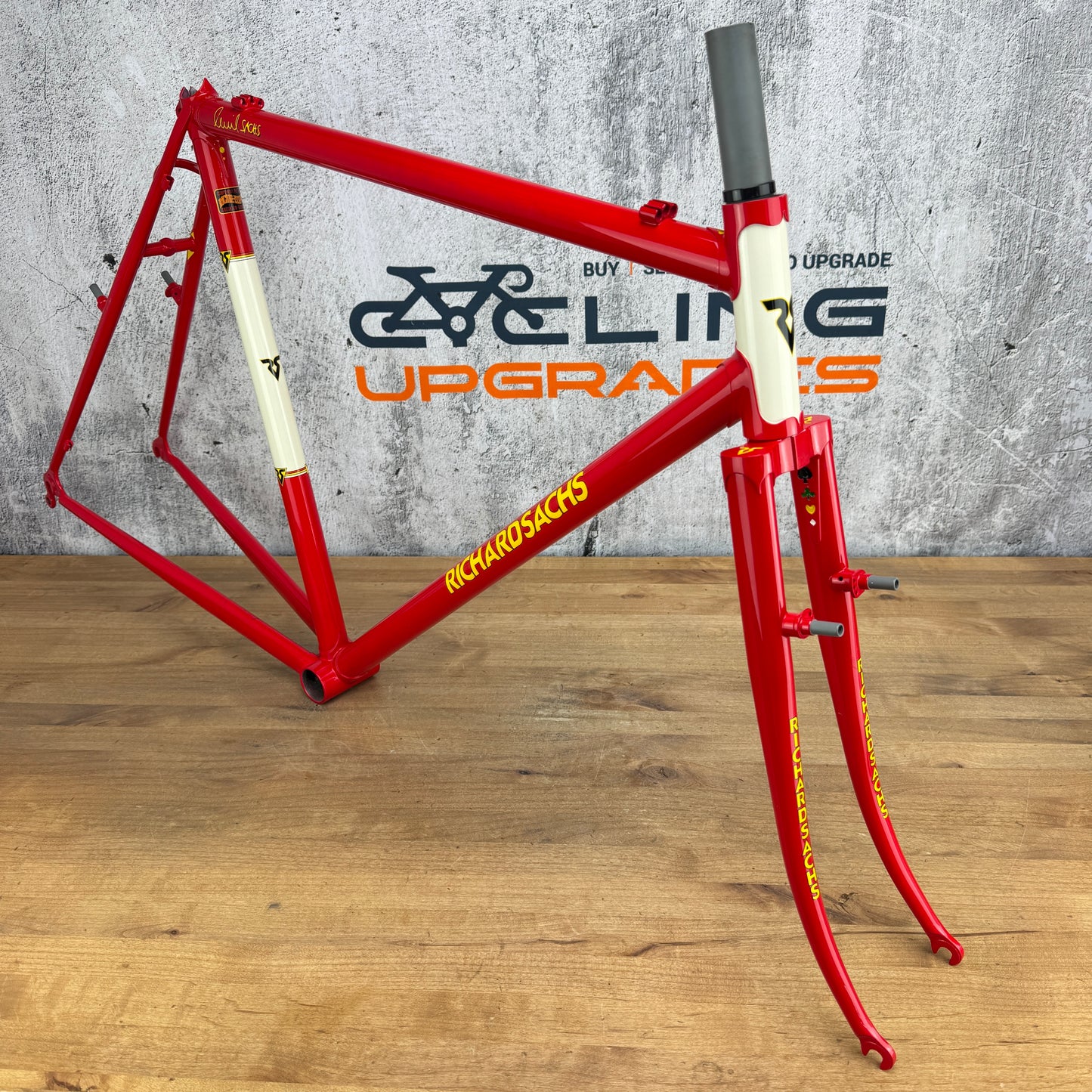 New! 2020 Richard Sachs Team Cyclocross Lugged Steel 54cm CX Frameset 700c