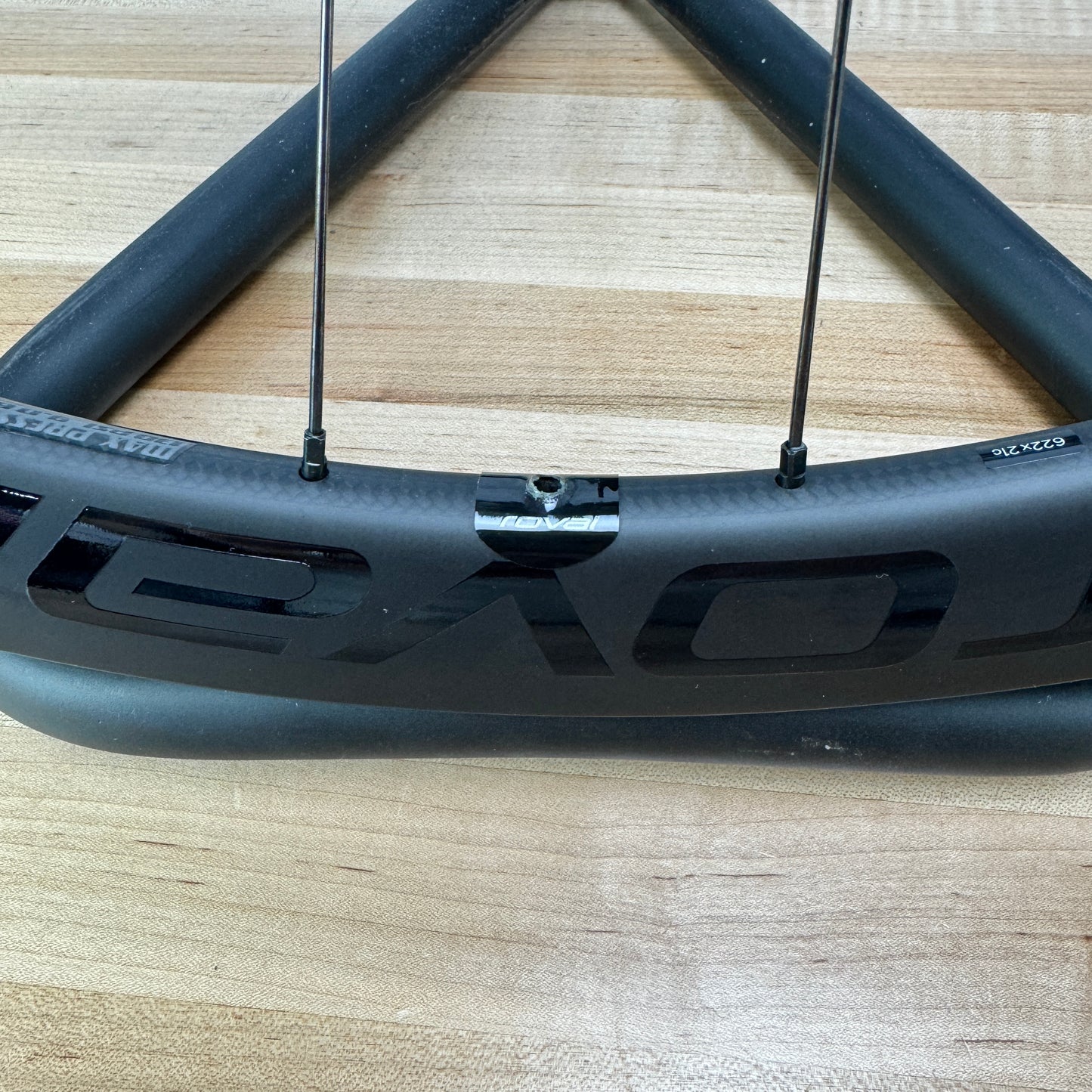 Mint! Roval Rapide C38 Carbon Tubeless Disc Wheelset 700c 1588g