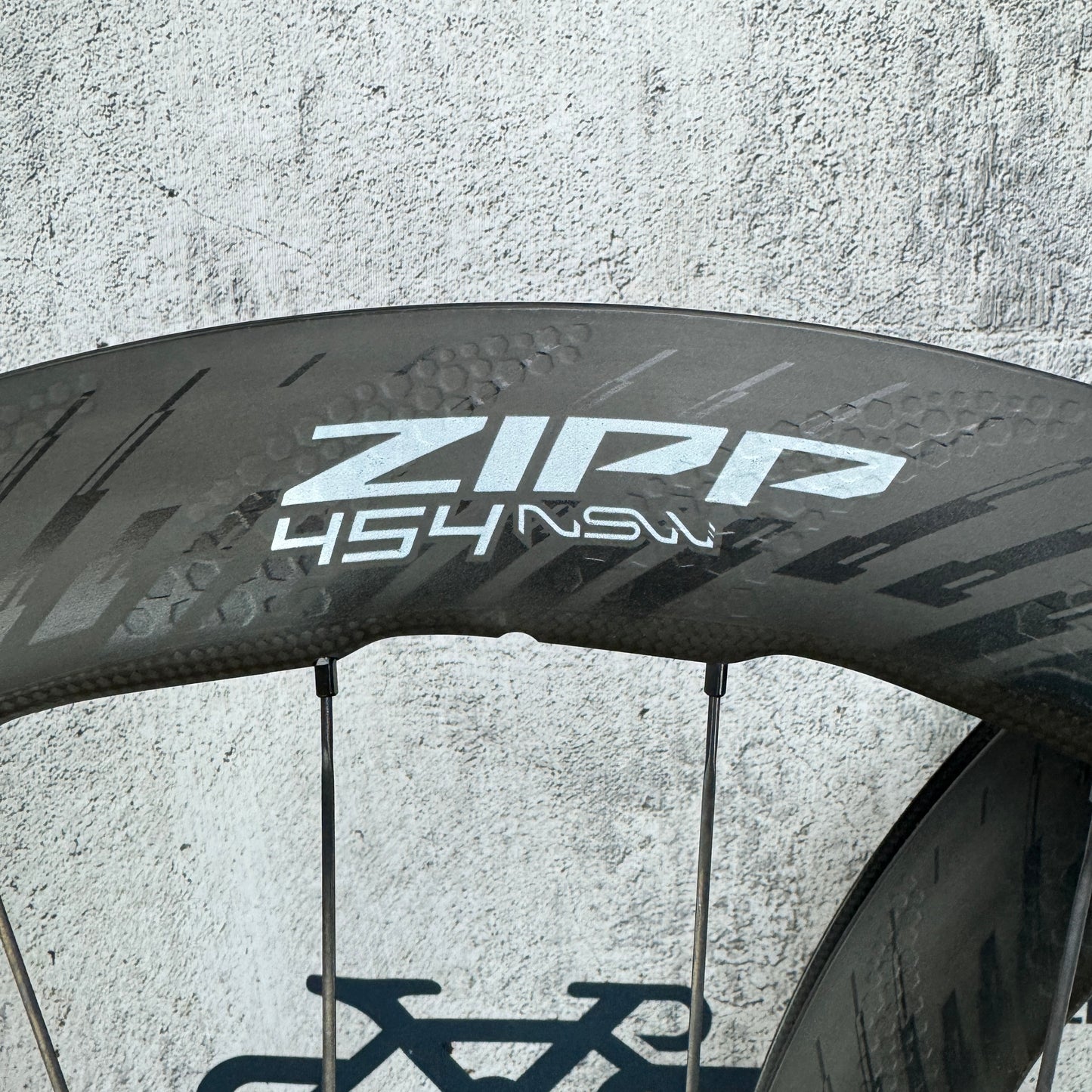 Mint! Zipp 454 NSW Carbon Tubeless Hookless Disc Wheelset 700c 1454g