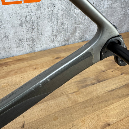 Enve Melee 56cm Demascus Grey Carbon Road Bike Module Frameset 700c 2306g
