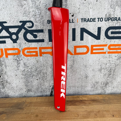 Trek Madone SLR 700c Rigid Fork Viper Red Carbon Disc Brake Thru Axle Flat-Mount