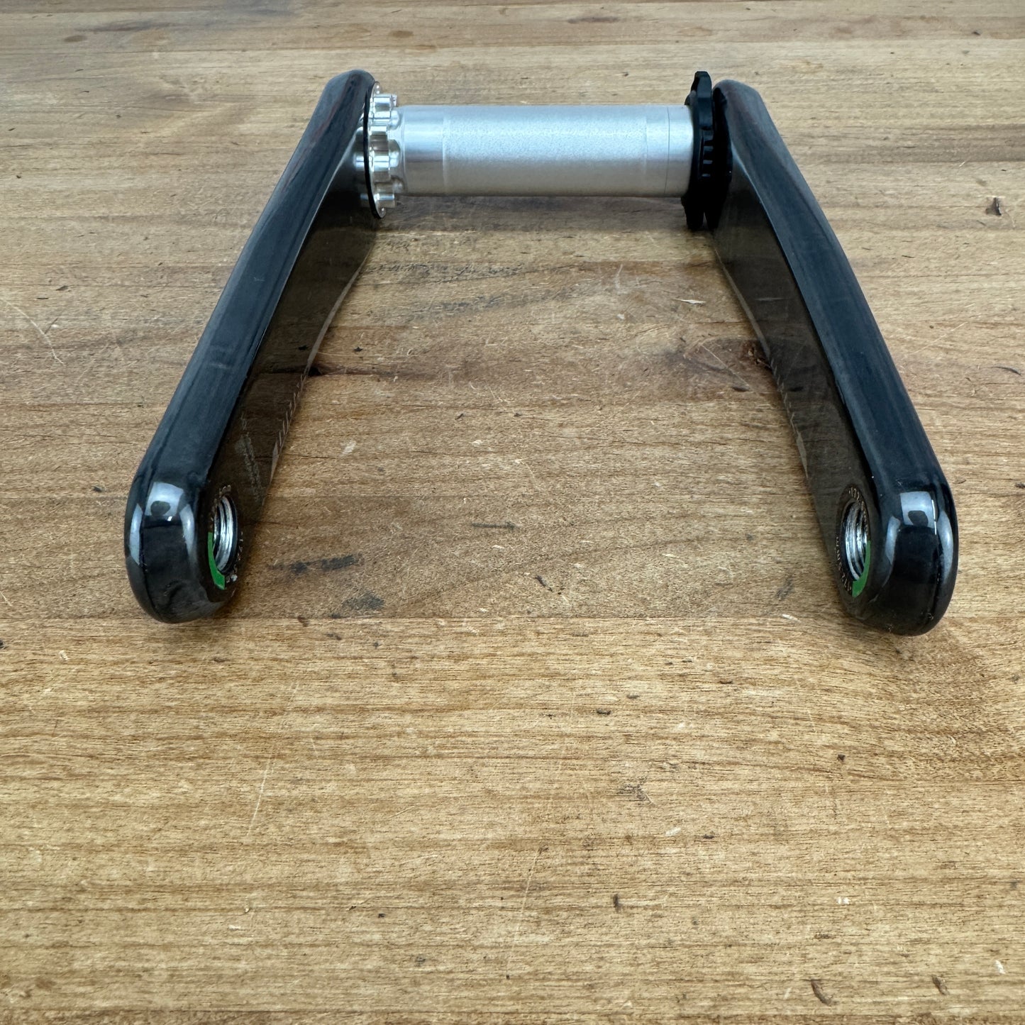 Light Use! SRAM Red AXS 172.5mm Carbon Crankset Crank Arms DUB SL Spindle 338g