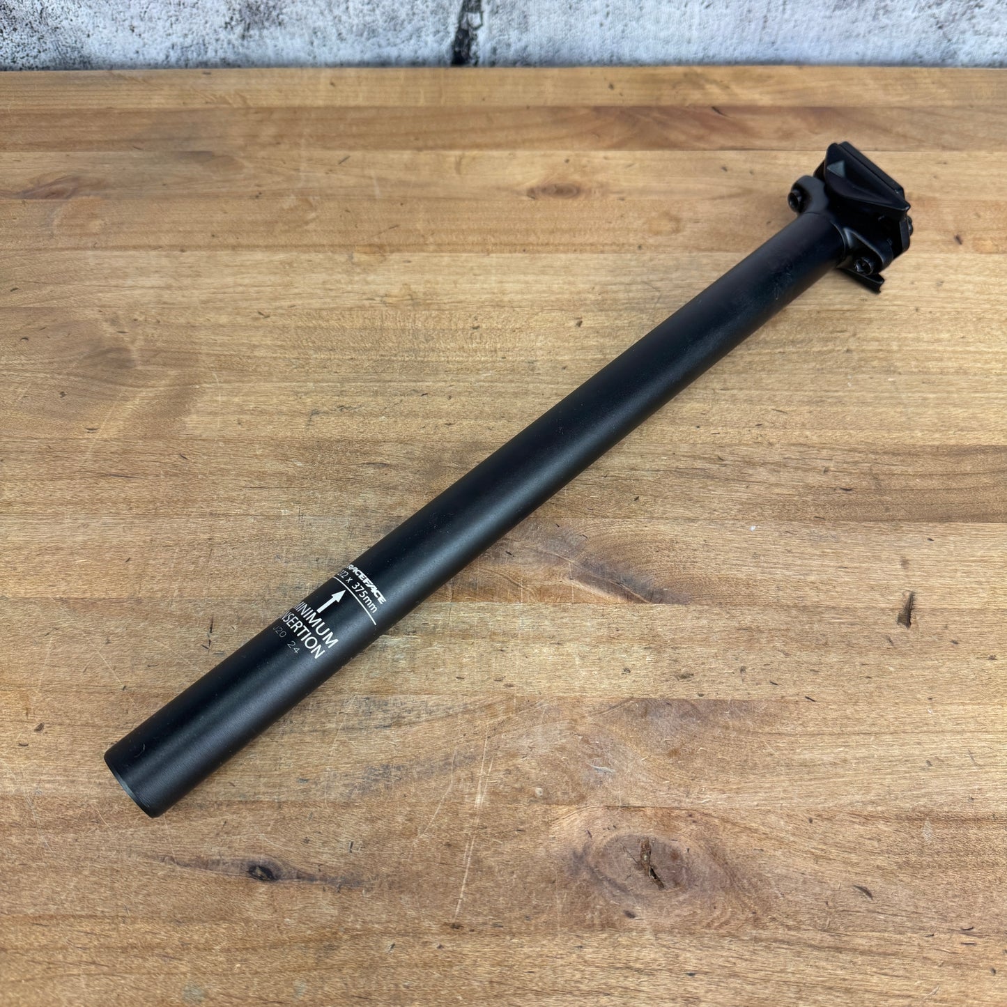 New Takeoff! Race Face Ride 375mm x 27.2mm Zero Setback Alloy Bike Seatpost 312g