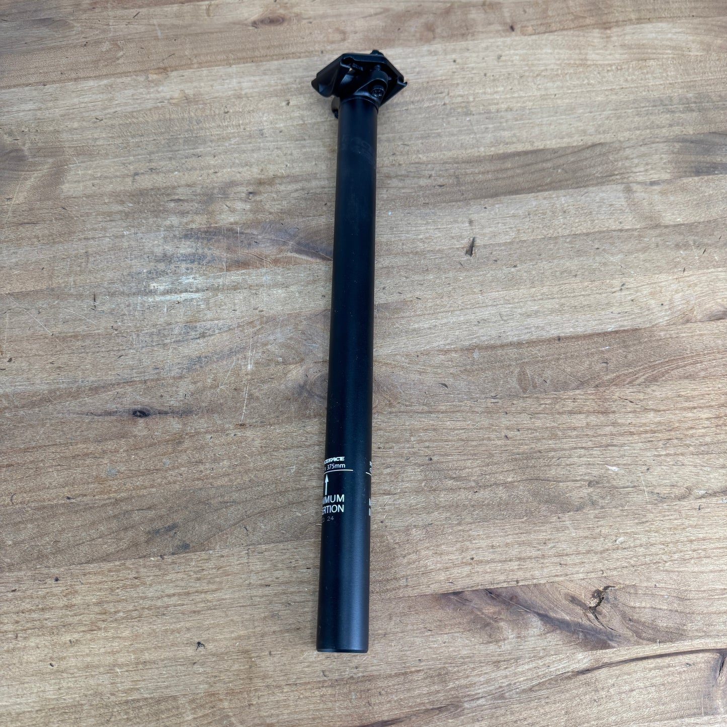 New Takeoff! Race Face Ride 375mm x 27.2mm Zero Setback Alloy Bike Seatpost 312g