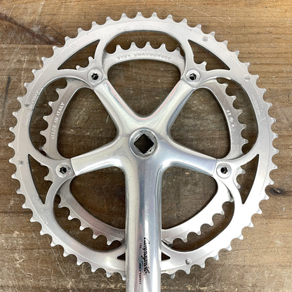 Vintage Campagnolo Record 175mm 53/42t Road Bike Alloy Crankset 710g