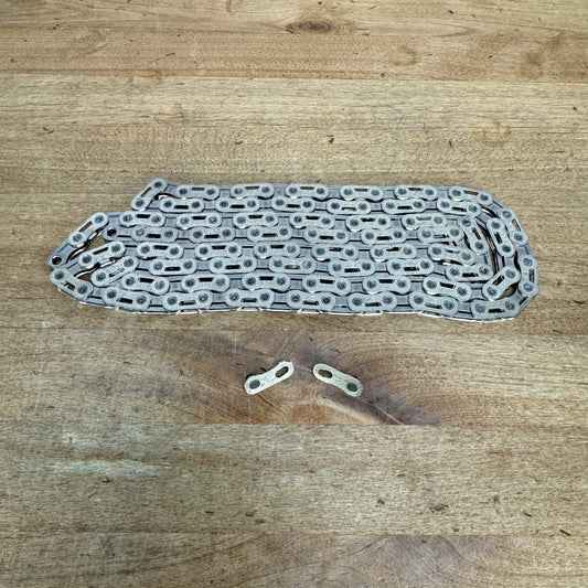 SRAM Force AXS E1 12-Speed Silver 120-Links Bike Chain + Masterlink