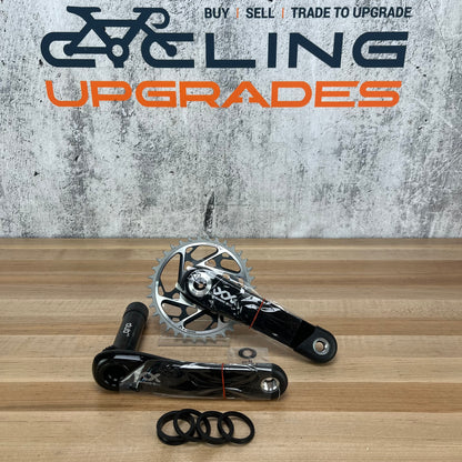New! SRAM XX SL T-Type 165mm 34t 12-Speed 8-Bolt DM Carbon MTB Crankset 465g