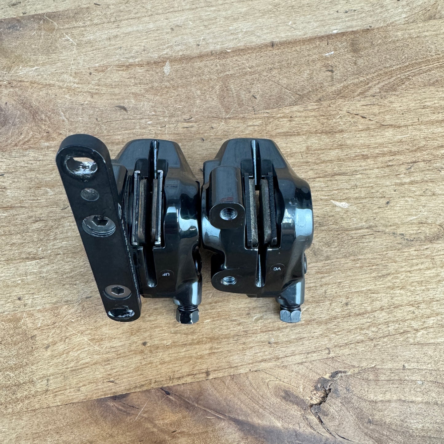 Shimano Dura-Ace BR-R9270 Flat-Mount Hydraulic Disc Brake Caliper Set 258g