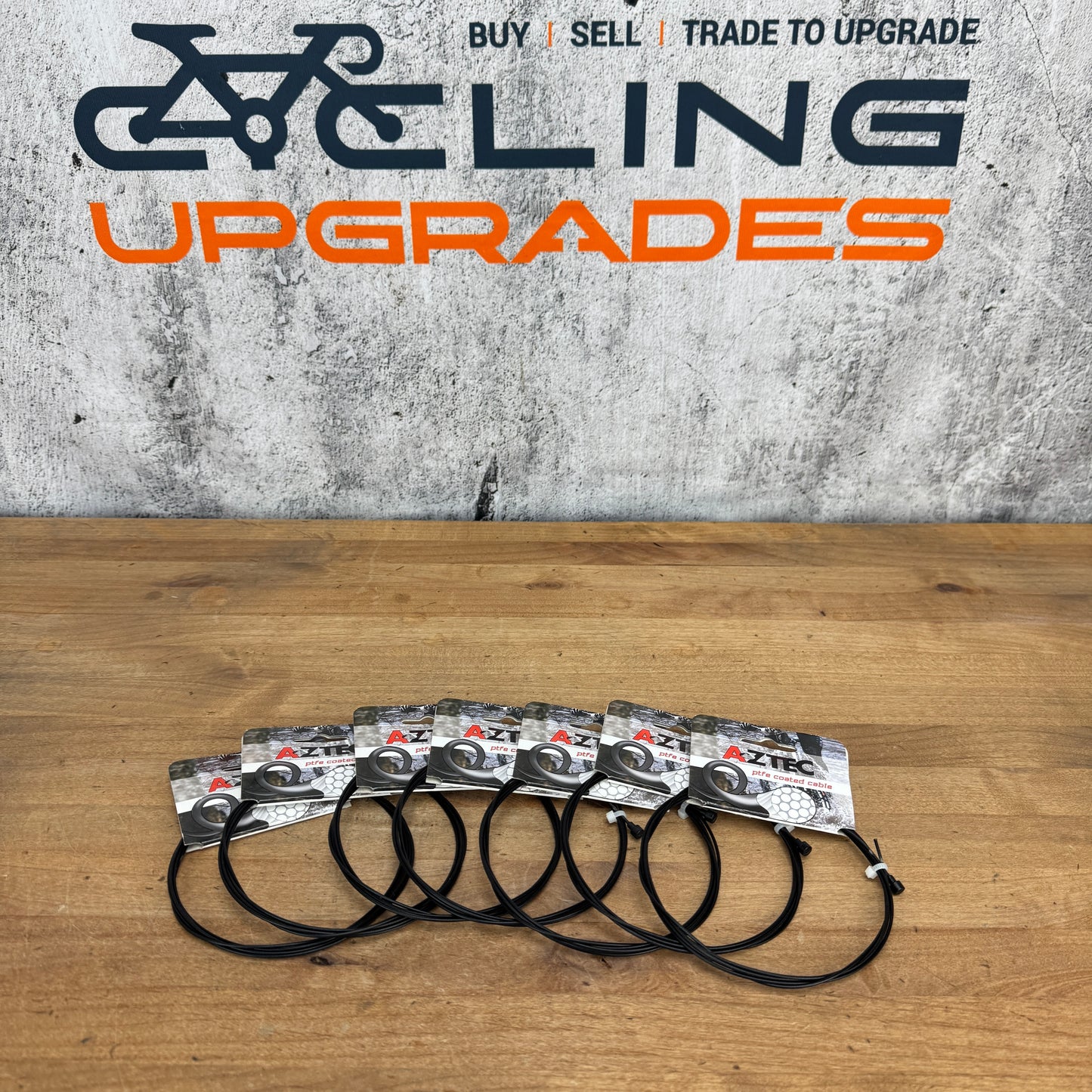 New! Aztec DuraCote Brake Cable (PTFE) 1.5mm 1800mm Bike Brake Cables Lot of 7