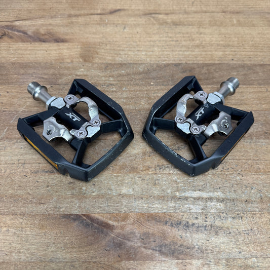 Shimano Deore XT PD-T8000 Stainless Steel Spindle SPD Platform/Clipless Pedals