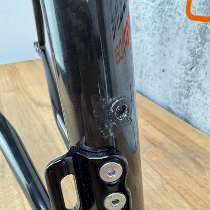 Giant 2006 TCR C2 58cm Black/Red Rim Brake QR Carbon Bike Frameset 2046g